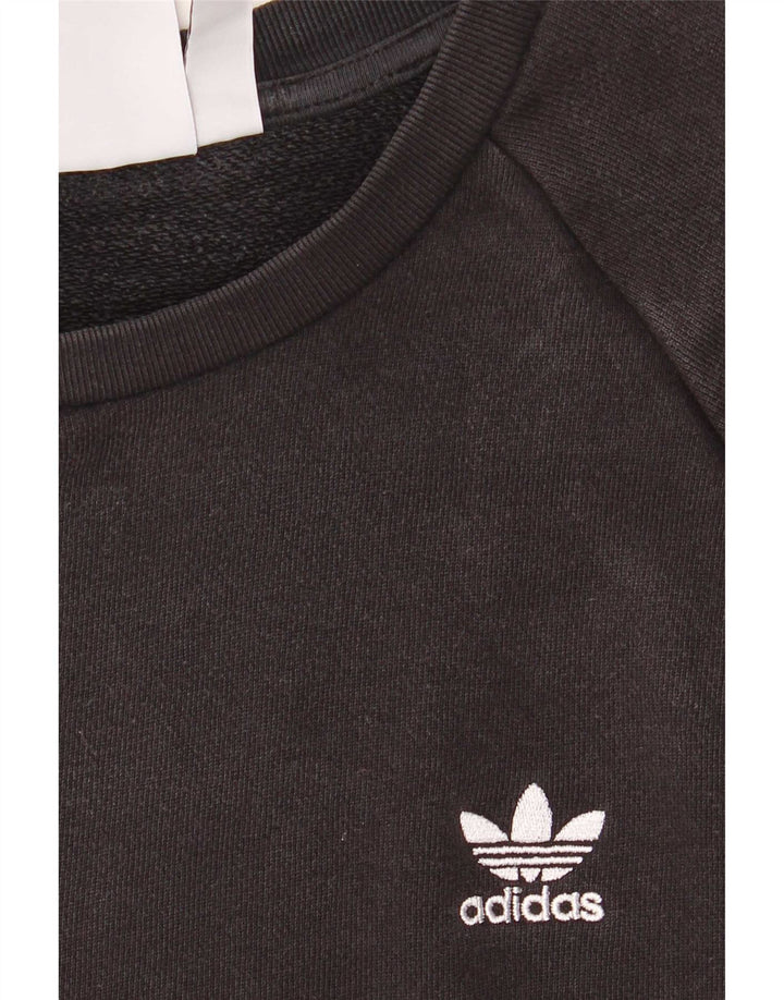 Adidas Herren Sweatshirt Pullover XL Schwarz Baumwolle
