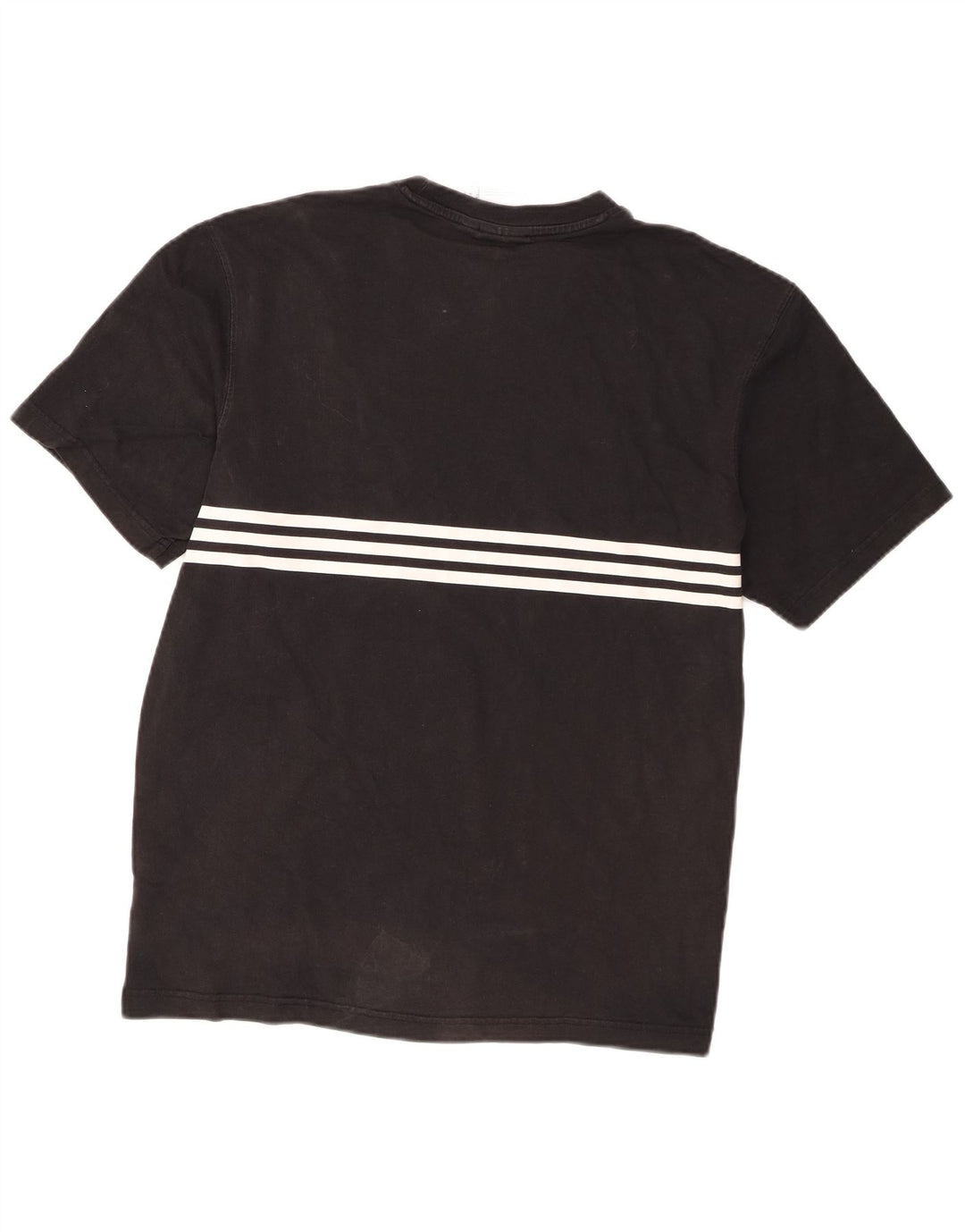 Adidas Herren Grafik T-Shirt Top Medium Schwarz Baumwolle
