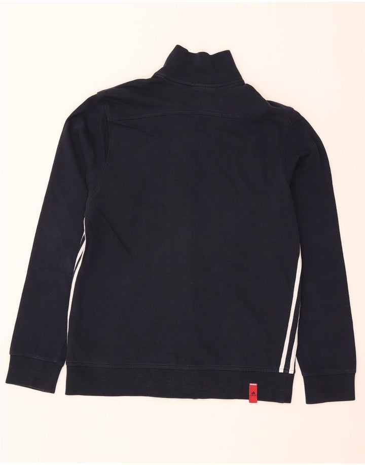 Adidas Herren Trainingsanzug Top Jacke U 36/38 Small Marineblau