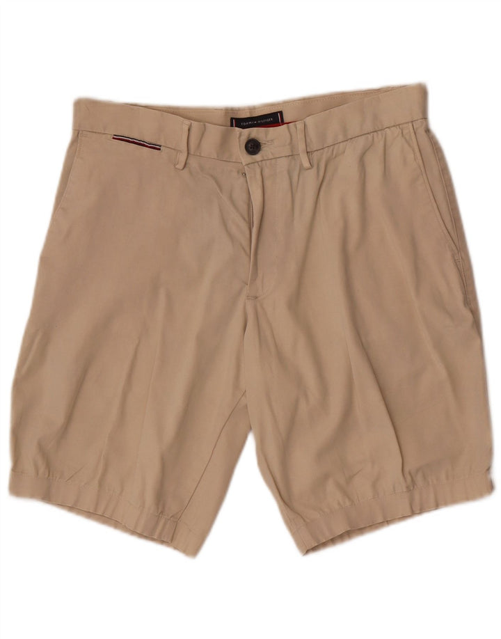 Tommy Hilfiger Herren Chinoshorts W30 Mittelbeige Baumwolle
