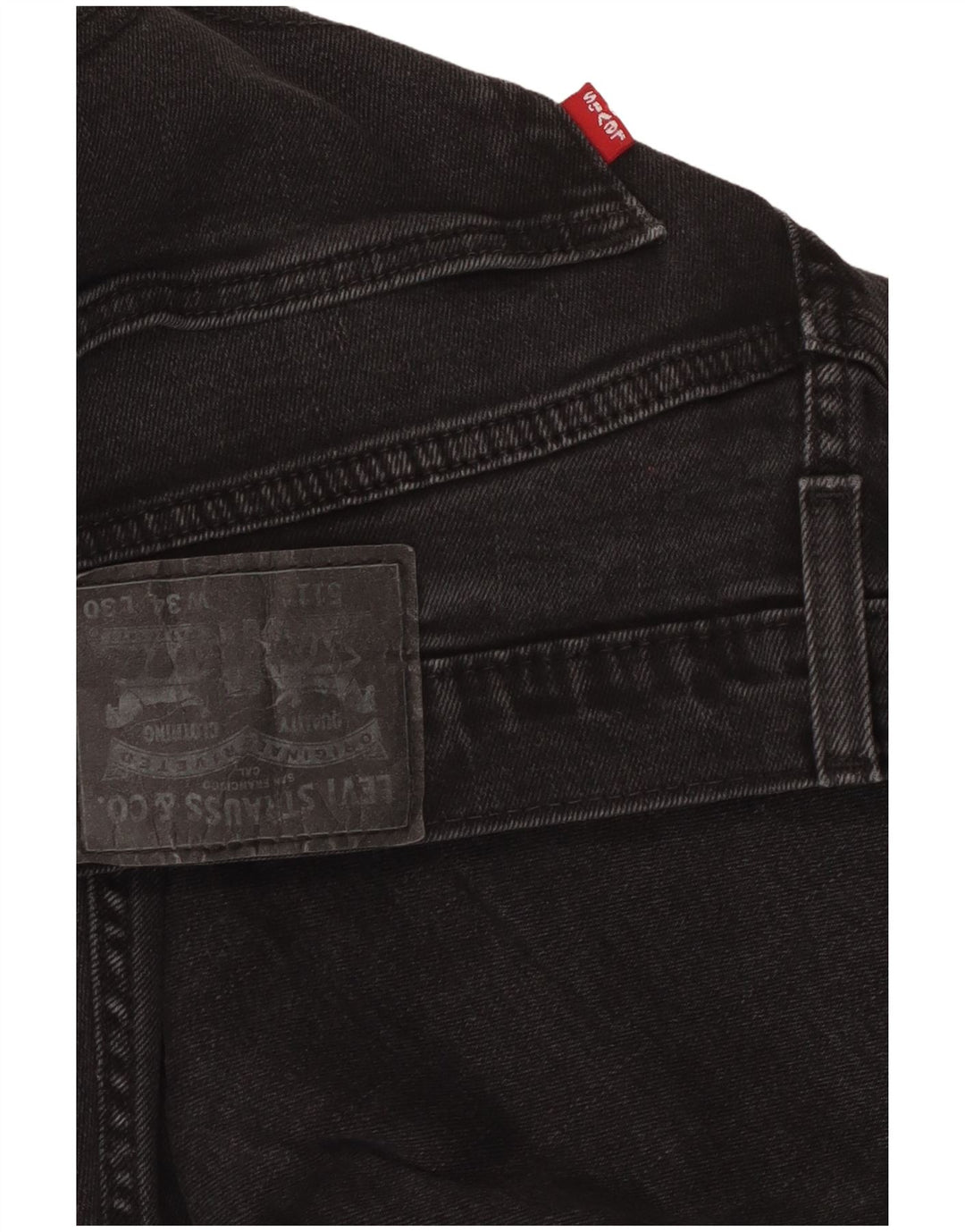 LEVI'S Mens 511 Slim Jeans W34 L30 Grey Cotton