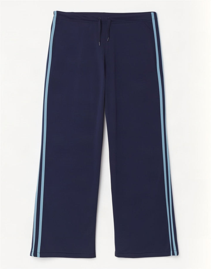 Adidas Damen Trainingshose UK 14 Medium Marineblau Polyester