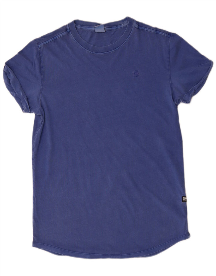 G-Star Herren T-Shirt Top Small Blau Baumwolle