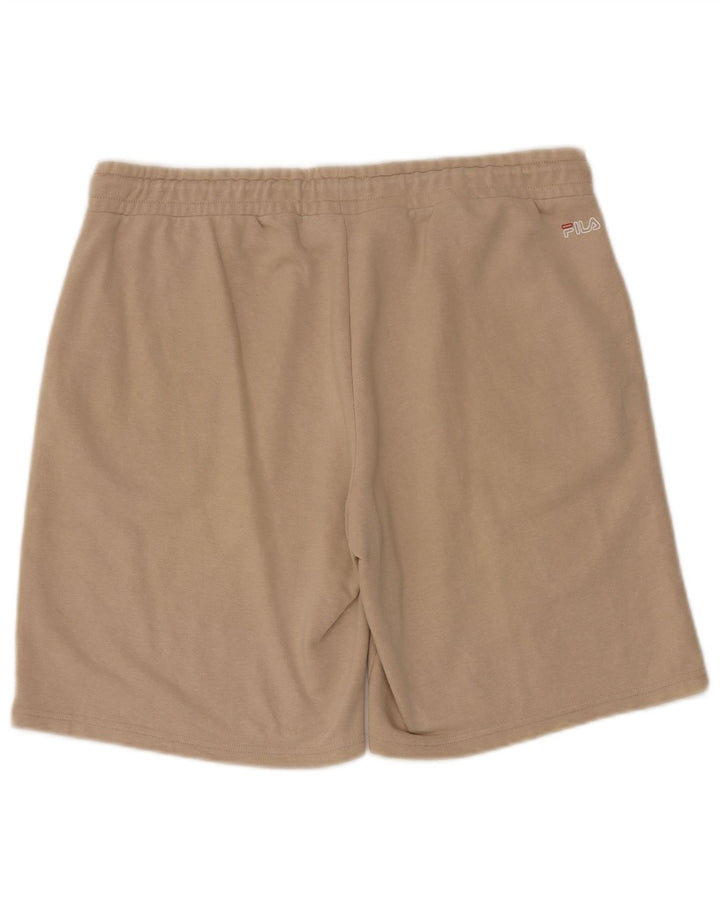Fila Herren Sportshorts XL Beige Baumwolle