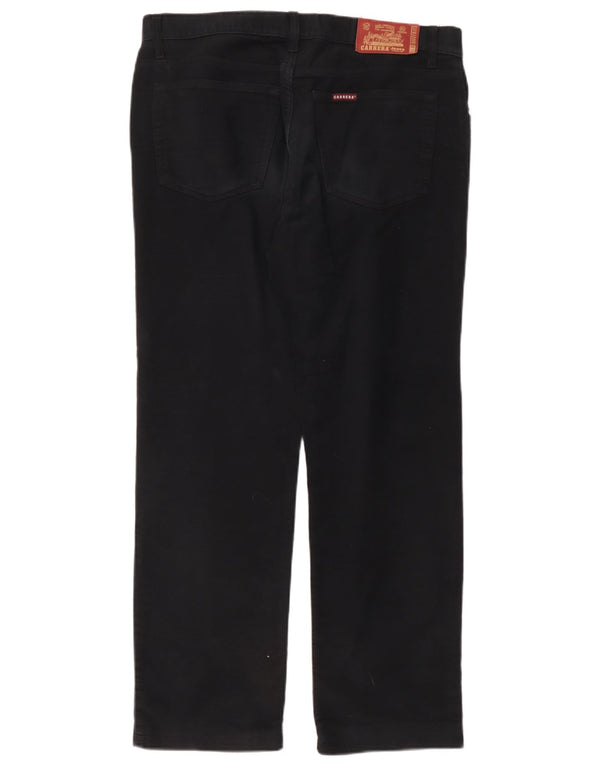 Carrera Herren 700 Regular Fit Straight Jeans IT 52 XL W36 L30 Schwarze Baumwolle
