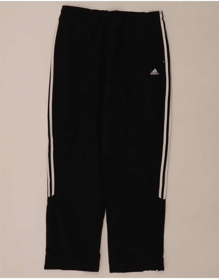 Adidas Damen Trainingshose UK 16 Large Schwarz Polyester