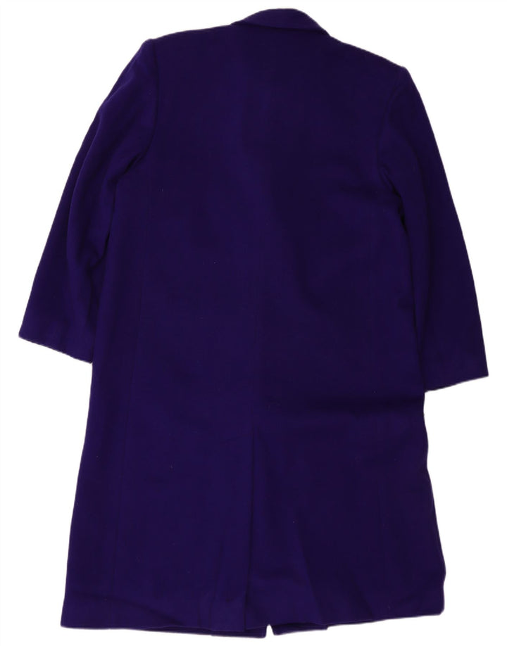 LONDON FOG Damenmantel US 16 2XL Blaue Schurwolle