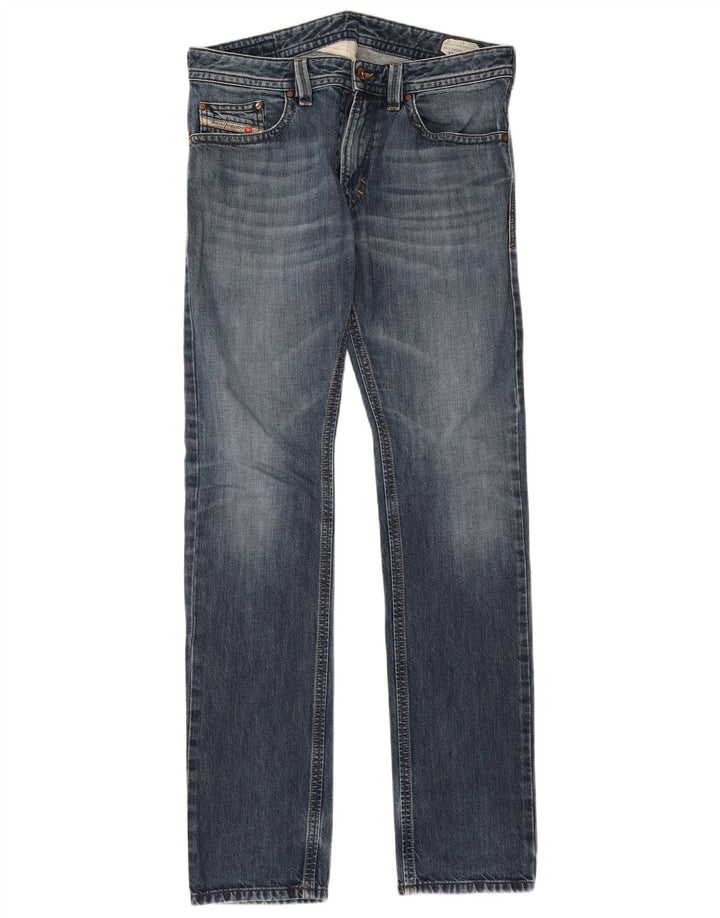 Diesel Herren Slim Jeans W31 L33 Blaue Baumwolle