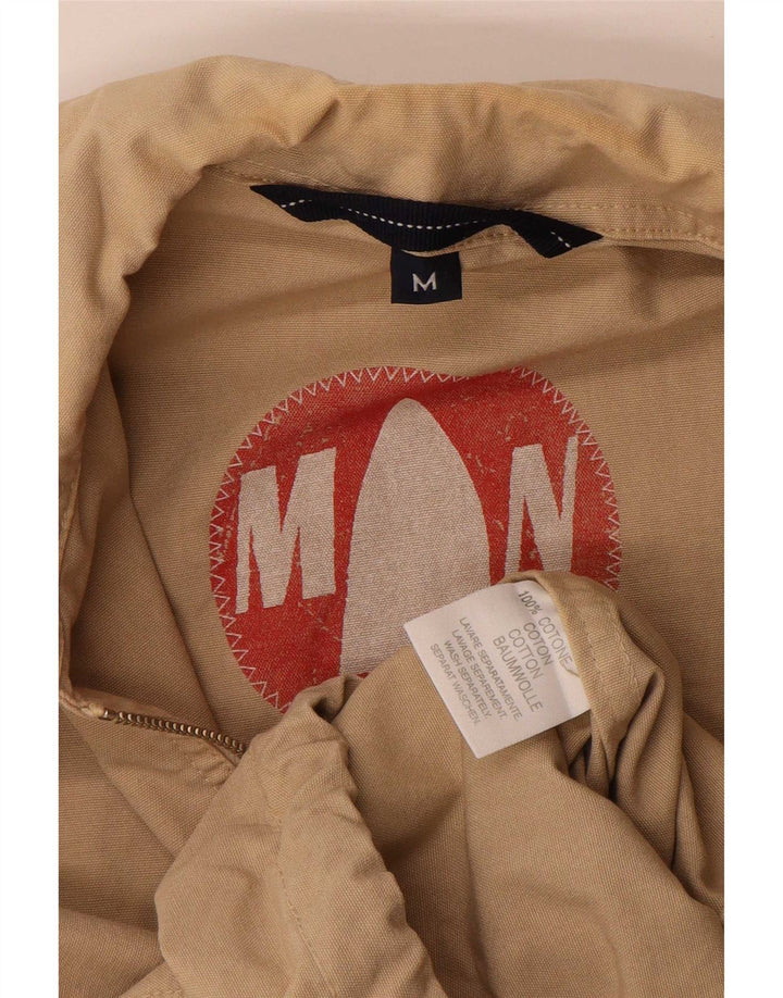 Murphy & Nye Herren Bomberjacke UK 38 Mittelbeige Baumwolle