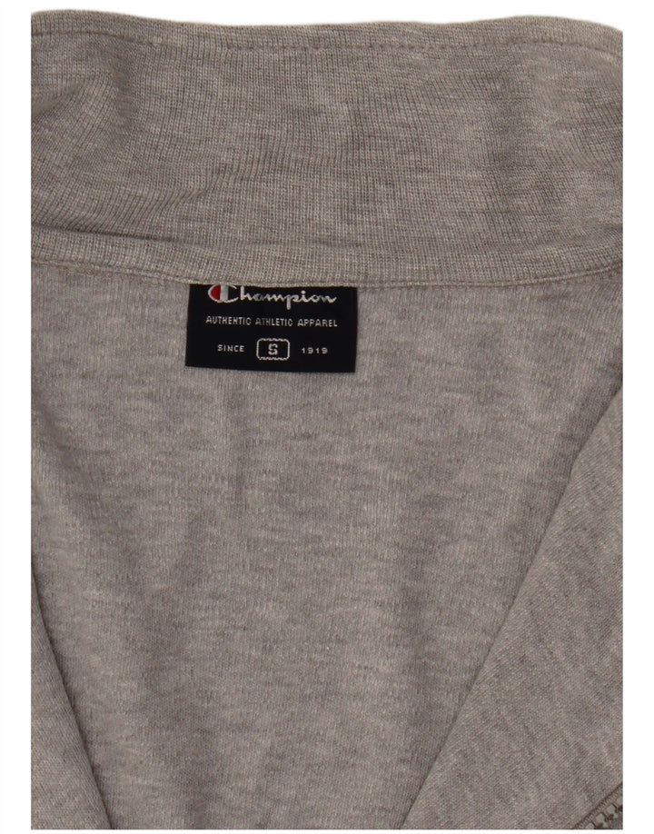 Champion Damen-Trainingsanzug-Oberteil, übergroß, Gr. 10, Größe S, Grau meliert