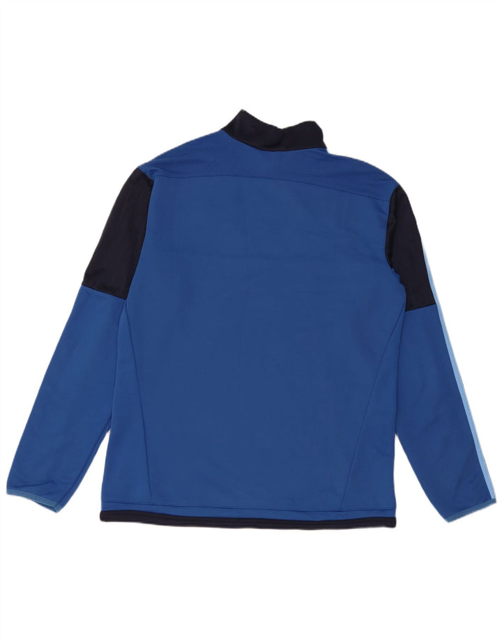 Adidas Climacool Graphic Pullover-Trainingsanzug für Herren, Größe L, Blau, Farbblock
