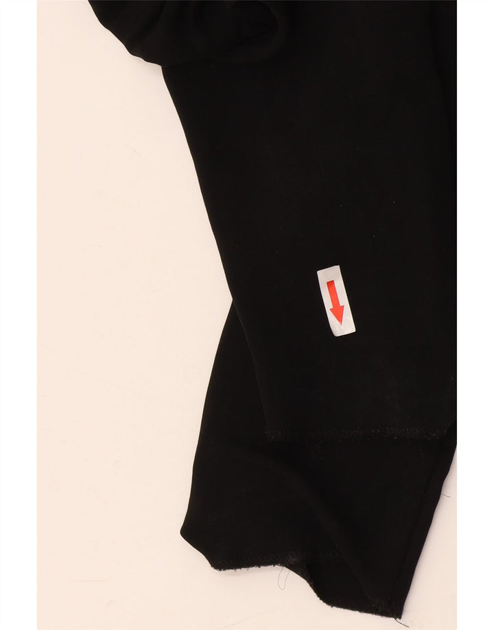 Massimo Dutti Damen ärmelloser Overall UK 10 Small Schwarz