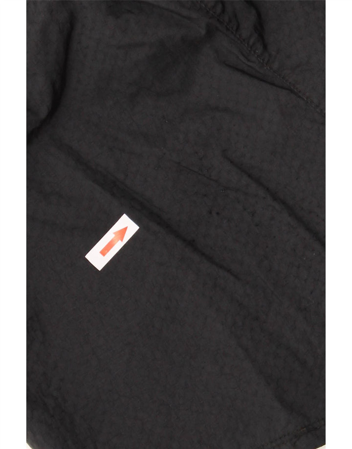 NIKE Damen Graphic Sport Shorts UK 8 Small Schwarz Polyester