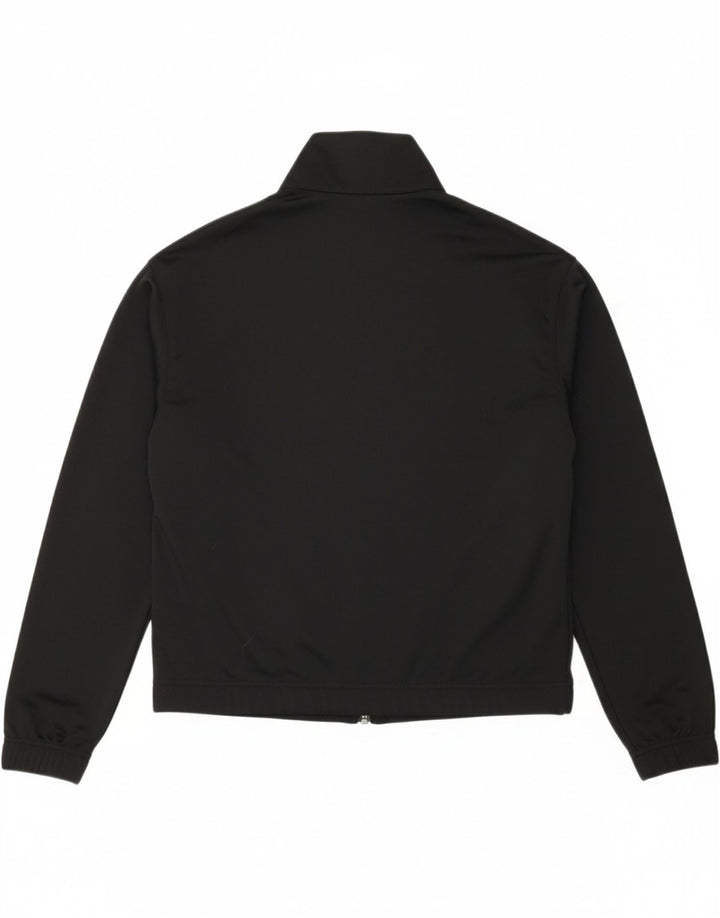 NIKE Womens Tracksuit Top Jacket UK 14 Medium Black Polyester Vintage Nike and Second-Hand Nike from Messina Hembry 