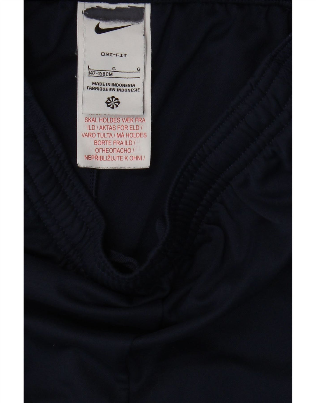 NIKE Dri-Fit-Trainingshose für Jungen, 12–13 Jahre, Größe L, Marineblau, Polyester