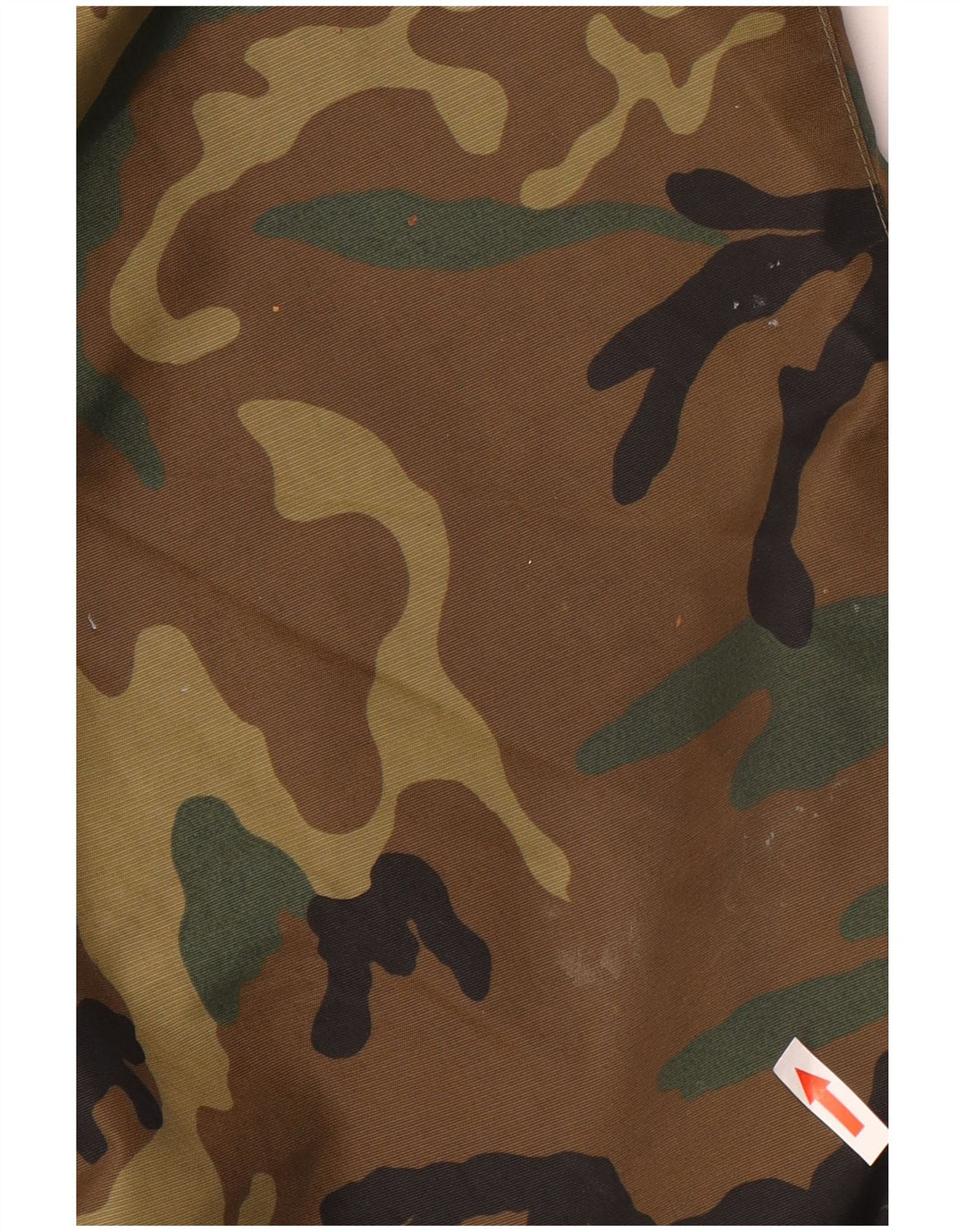Vintage Herren Militärjacke UK 42 XL Khaki Camouflage Polyester