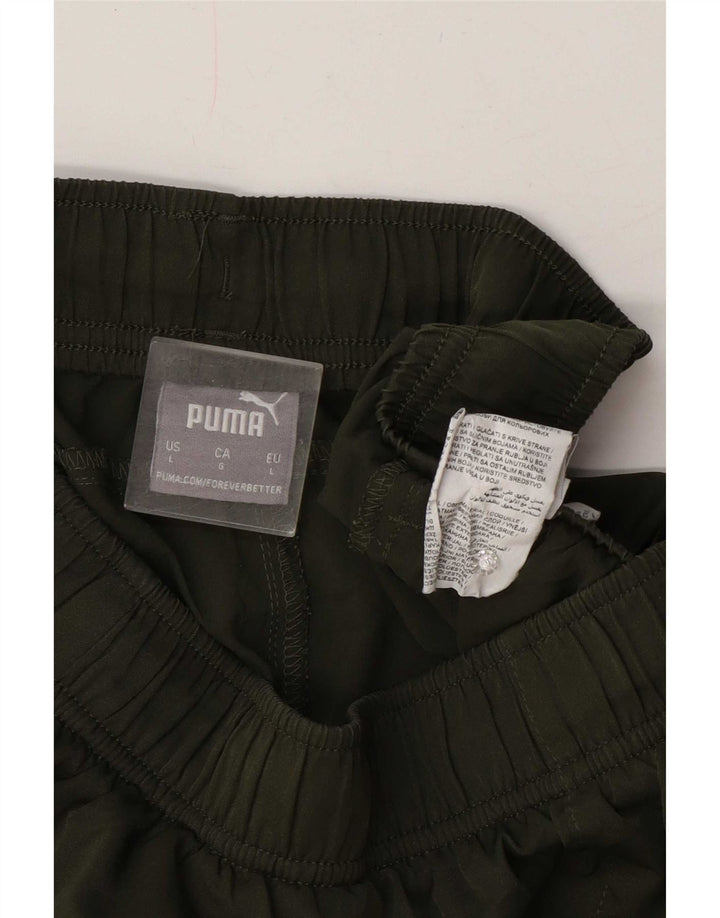 Puma Herren Sportshorts, groß, Khaki, Polyester