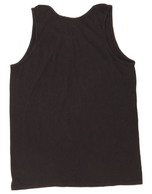 Kappa Herren Weste Top XL Schwarz Baumwolle