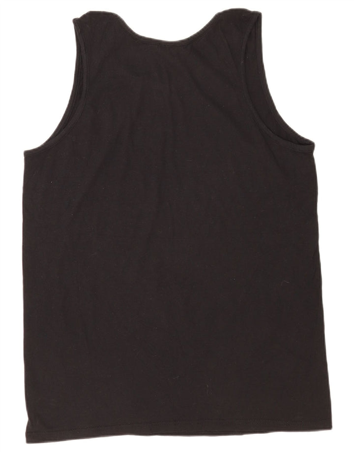 Kappa Herren Weste Top XL Schwarz Baumwolle