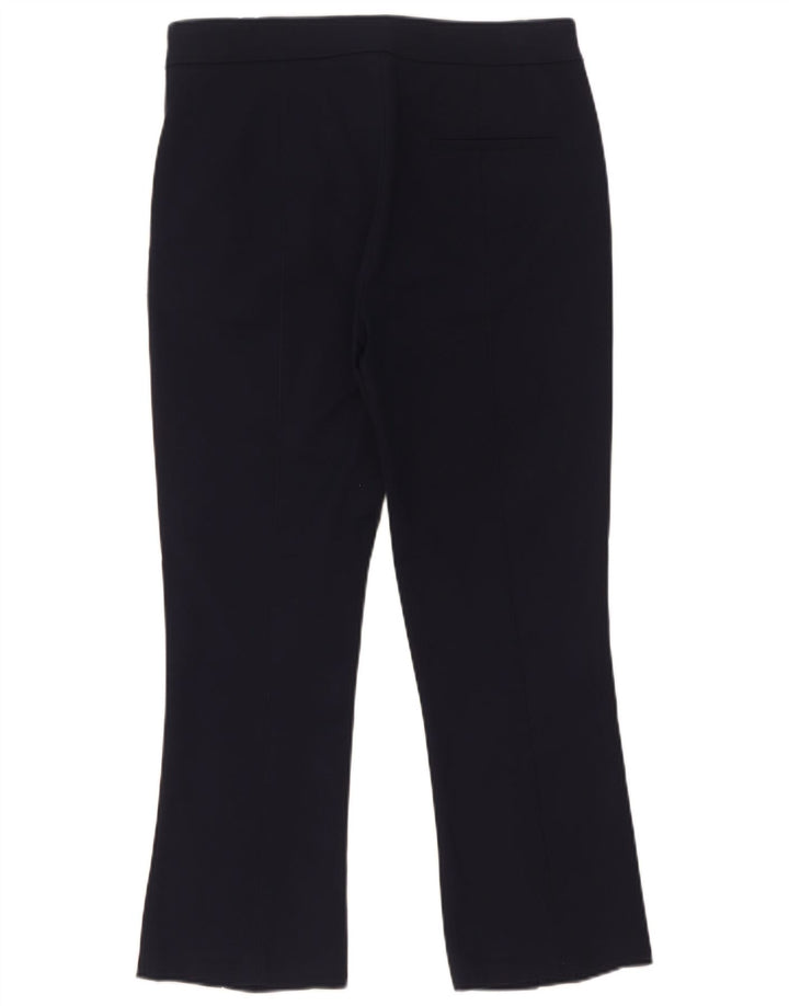 Zara Bootcut-Chinohose für Damen, Größe S, W29, L26, Marineblau