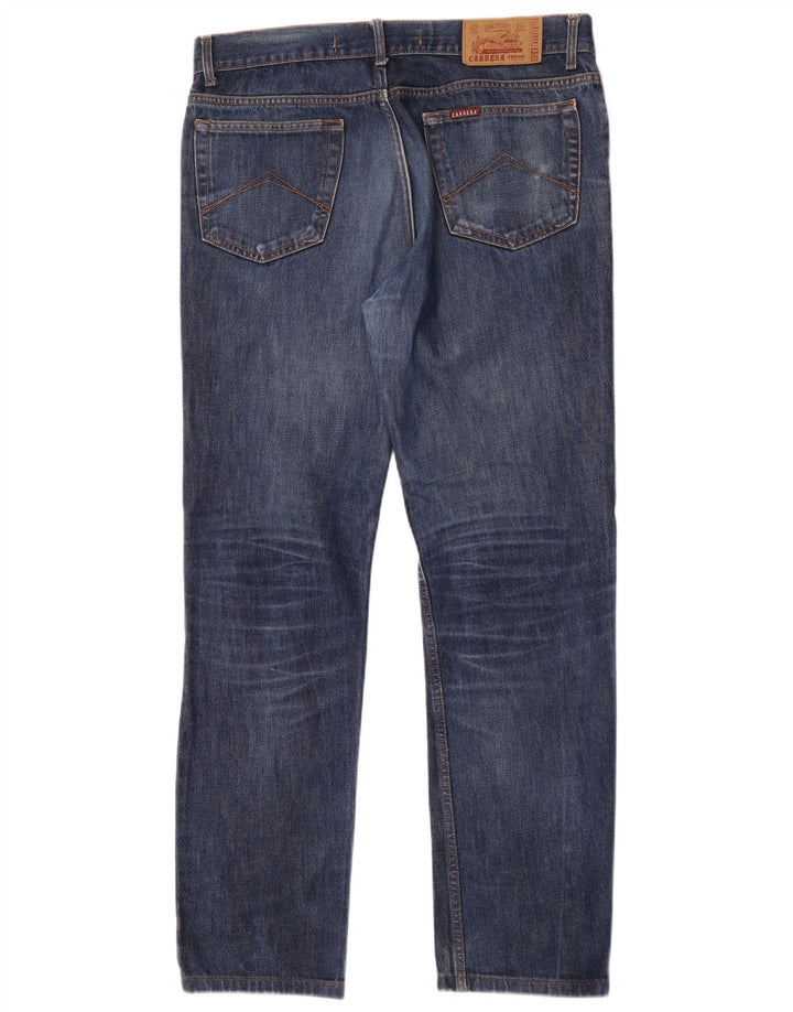 Carrera Herren 700 Regular Fit Straight Jeans W34 L33 Blaue Baumwolle