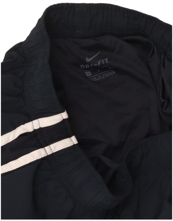 NIKE Damen Dri Fit Sport Shorts UK 12 Medium Marineblau