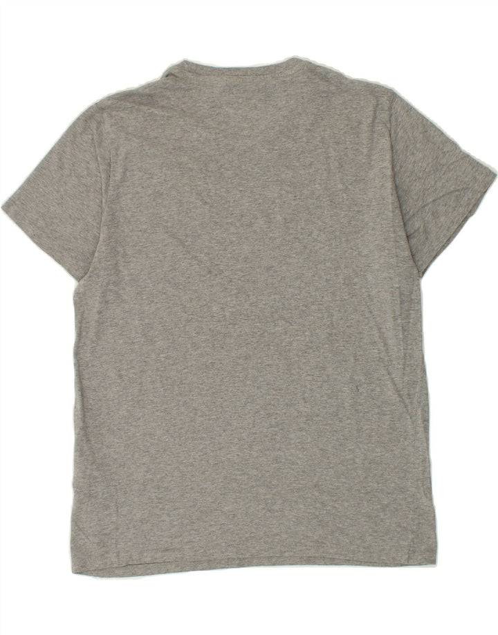 LEVI'S Womens Graphic T-Shirt Top UK 16 Large Grey Cotton Vintage Levi's and Second-Hand Levi's from Messina Hembry 