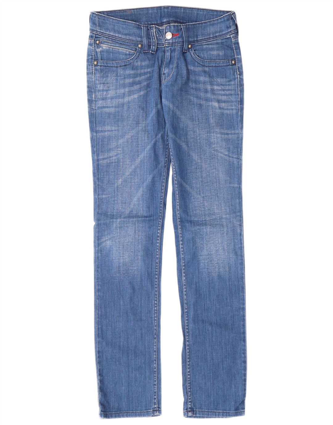 LEVI'S Damen Slim Jeans W28 L32 Blaue Baumwolle