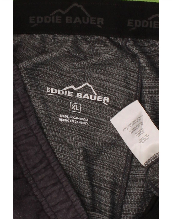 EDDIE BAUER Mens Tracksuit Trousers XL  Navy Blue Rayon Vintage Eddie Bauer and Second-Hand Eddie Bauer from Messina Hembry 
