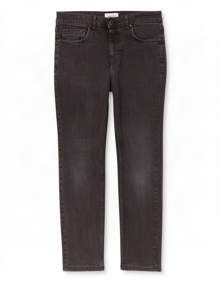 Jack Wills Slim-Jeans für Damen, W30, L32, graue Baumwolle