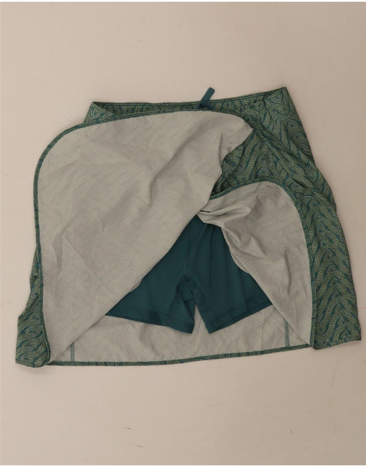 Patagonia Damen Skort UK 18 XL Grünes Chevron-Polyester