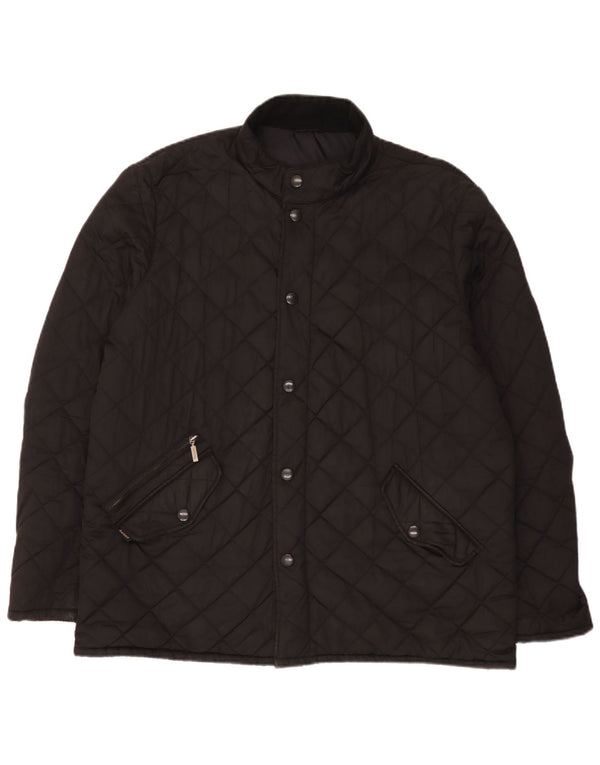 Barbour Herren Steppjacke UK 42 XL Schwarz Polyester