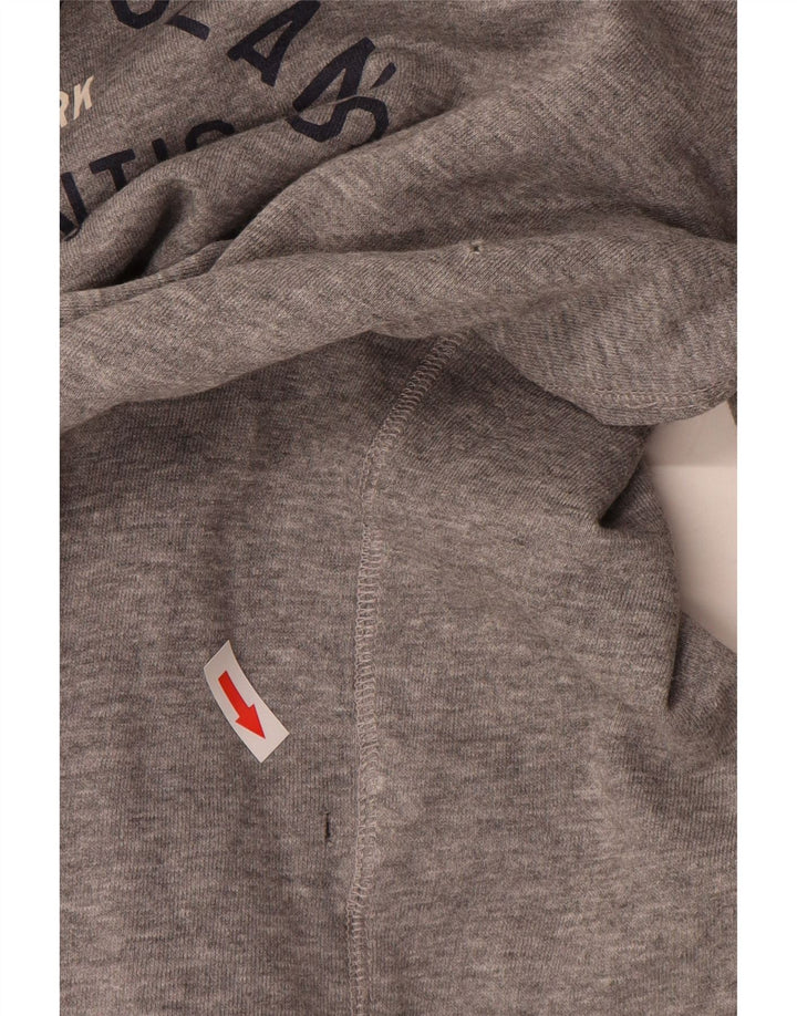 Levi's Herren-Kapuzenpullover mit Grafik, mittelgraue Baumwolle