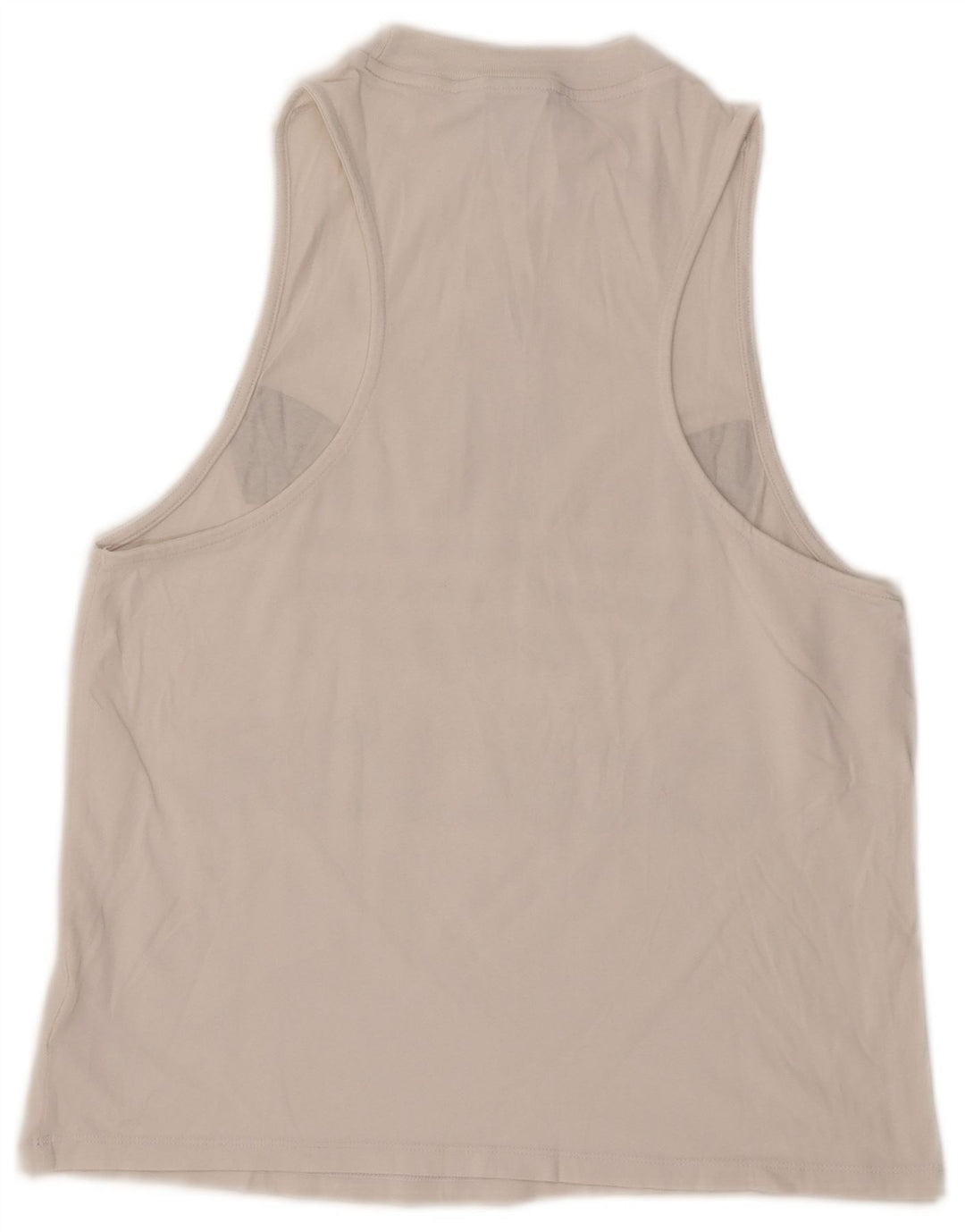 Adidas Damen Graphic Vest Top UK 12 Mittelweiße Baumwolle