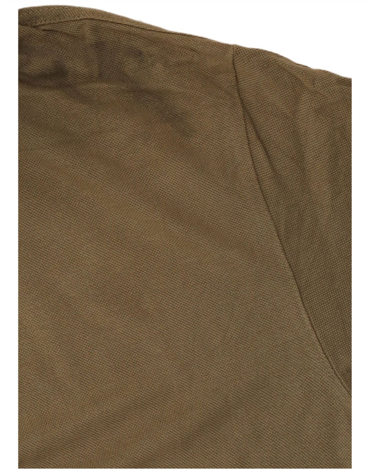 Wrangler Herren-Poloshirt, große Khaki-Baumwolle
