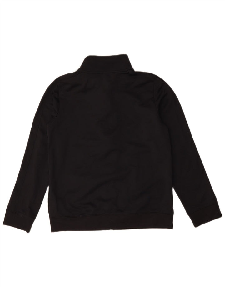 Under Armour Jungen-Trainingsanzug-Top-Jacke, 11–12 Jahre, groß, schwarzes Polyester