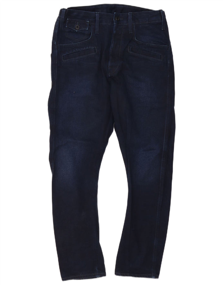 G-Star Herren Slim Jeans W31 L28 Marineblau Baumwolle