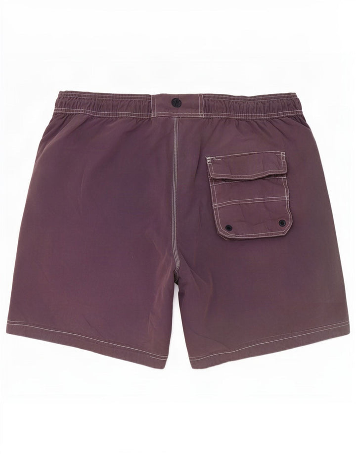 Fat Face Herren-Badeshorts XL aus grauer Baumwolle