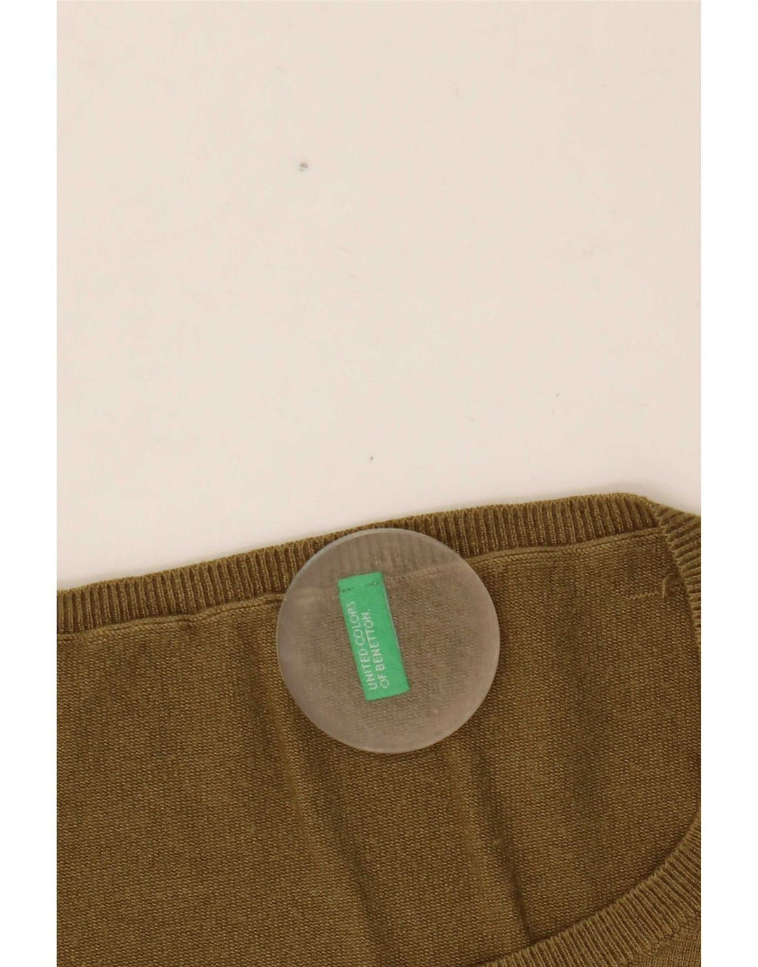 Benetton Damen Blusenoberteil UK 20 2XL Khaki
