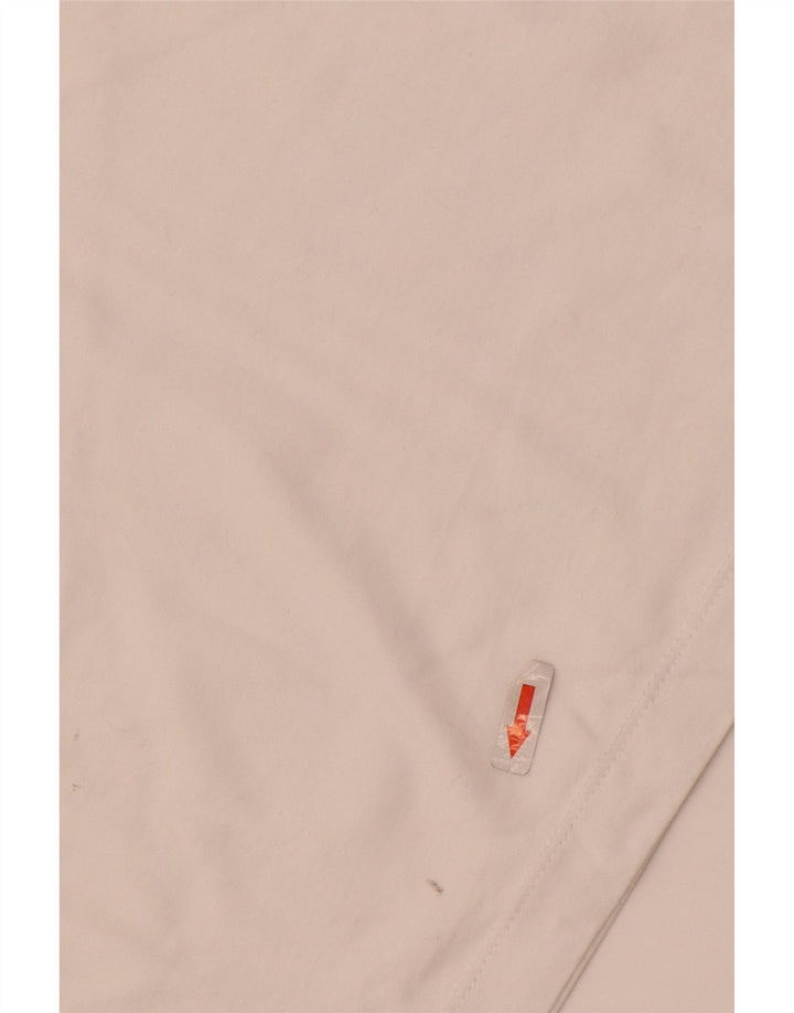 Nike Herren-Grafikoberteil mit langen Ärmeln, mittelweiße Baumwolle