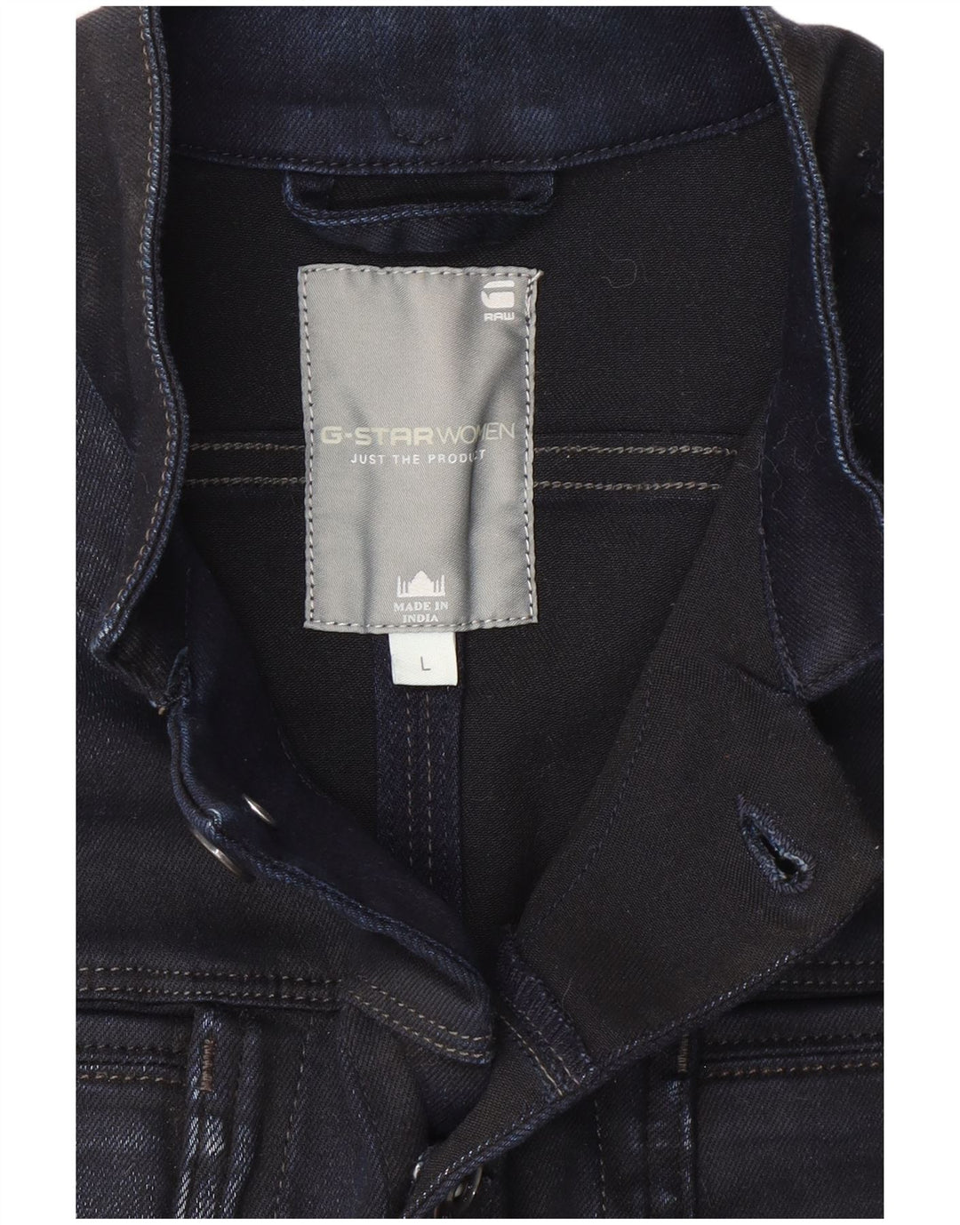 G-Star Damen Jeansjacke UK 14 Large Marineblau