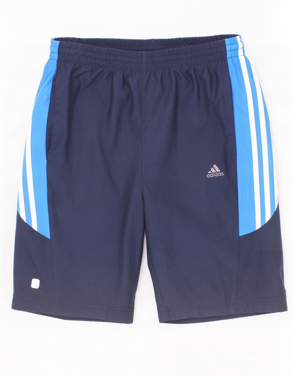 Adidas Jungen Climalite Sport Shorts 15–16 Jahre Marineblau Farbblock