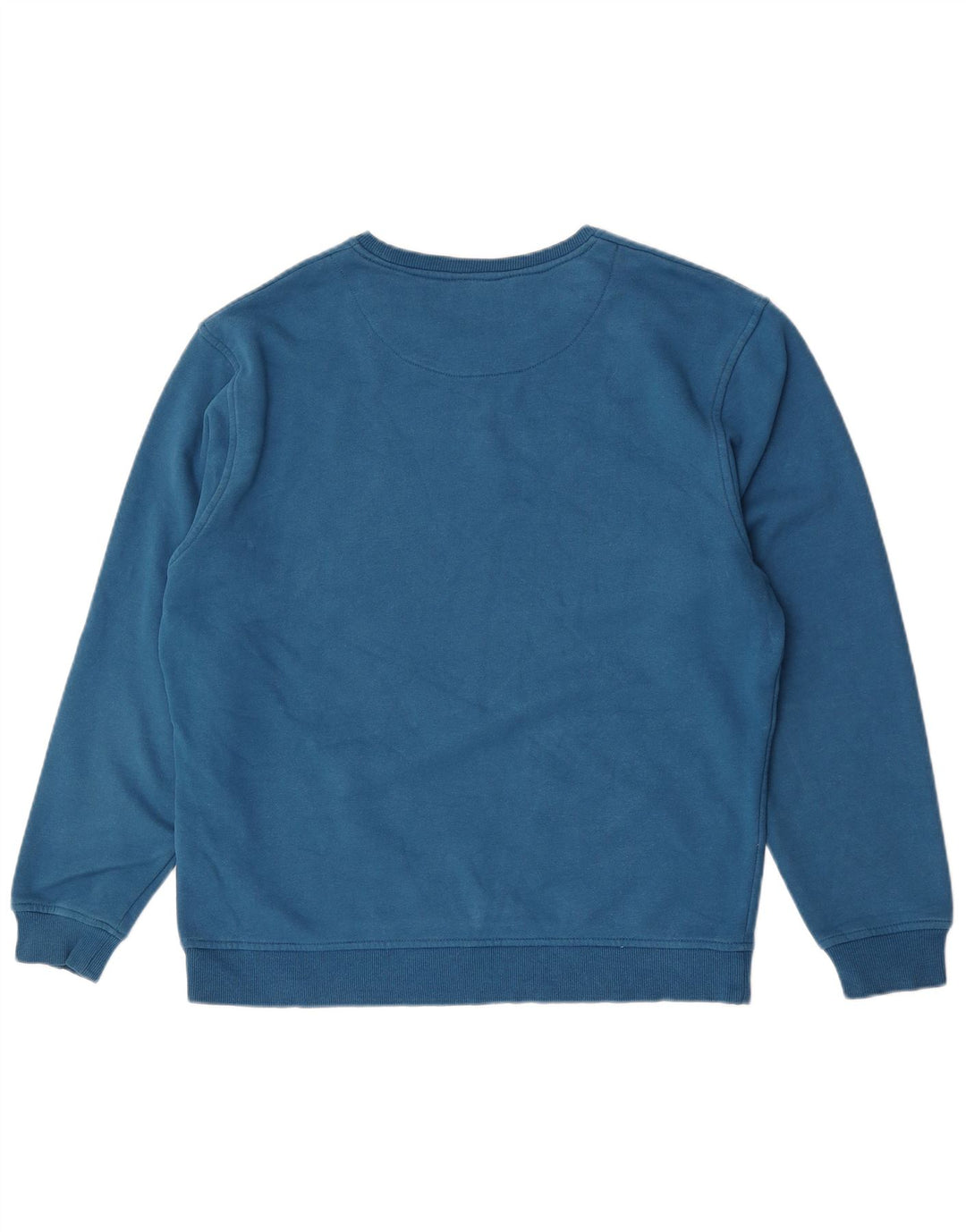 Gabicci Herren-Sweatshirt-Pullover, groß, aus blauer Baumwolle