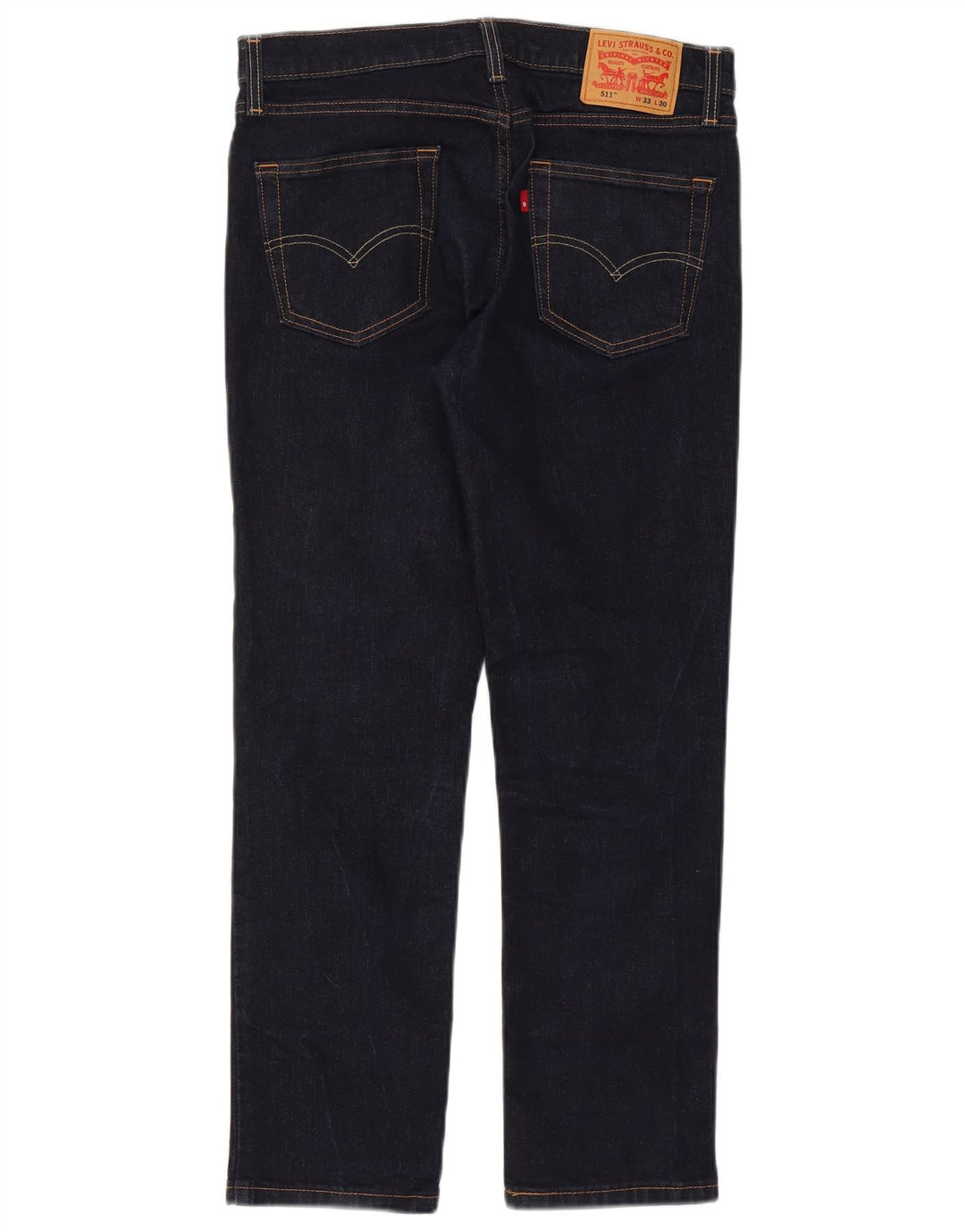 Levi's Herren 511 Slim Jeans W33 L30 Marineblaue Baumwolle