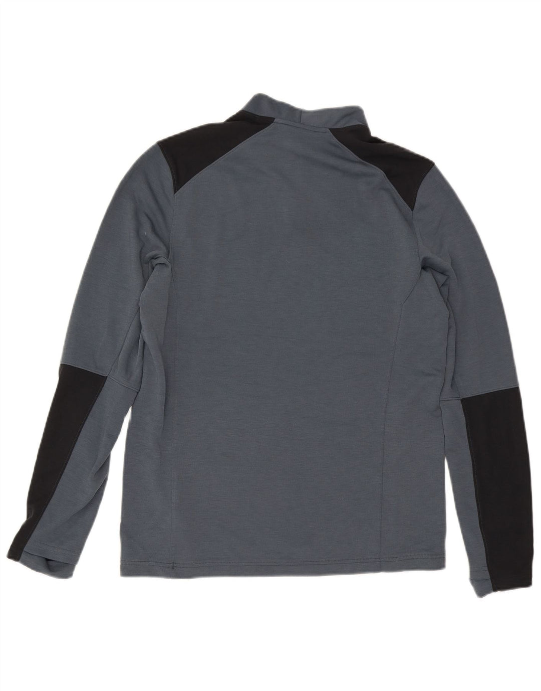 Under Armour Herren Cold Gear Pullover-Trainingsanzug-Oberteil, großes graues Farbblock-Design