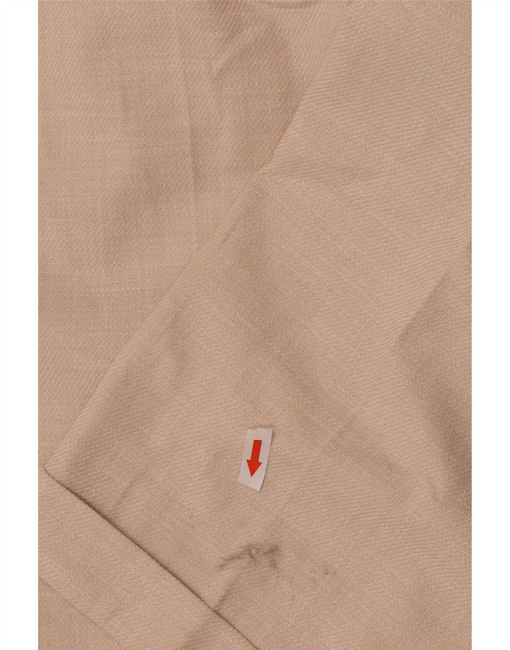 Marks & Spencer Herren Tapered Chinohose W36 L30 Beige Polyester