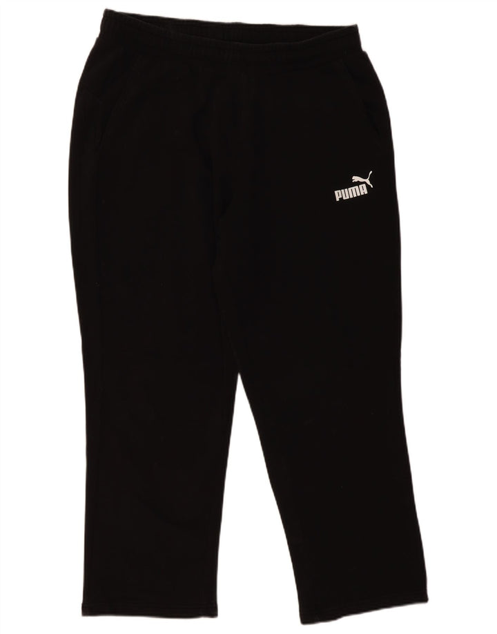 Puma Herren-Trainingshose XL, schwarze Baumwolle