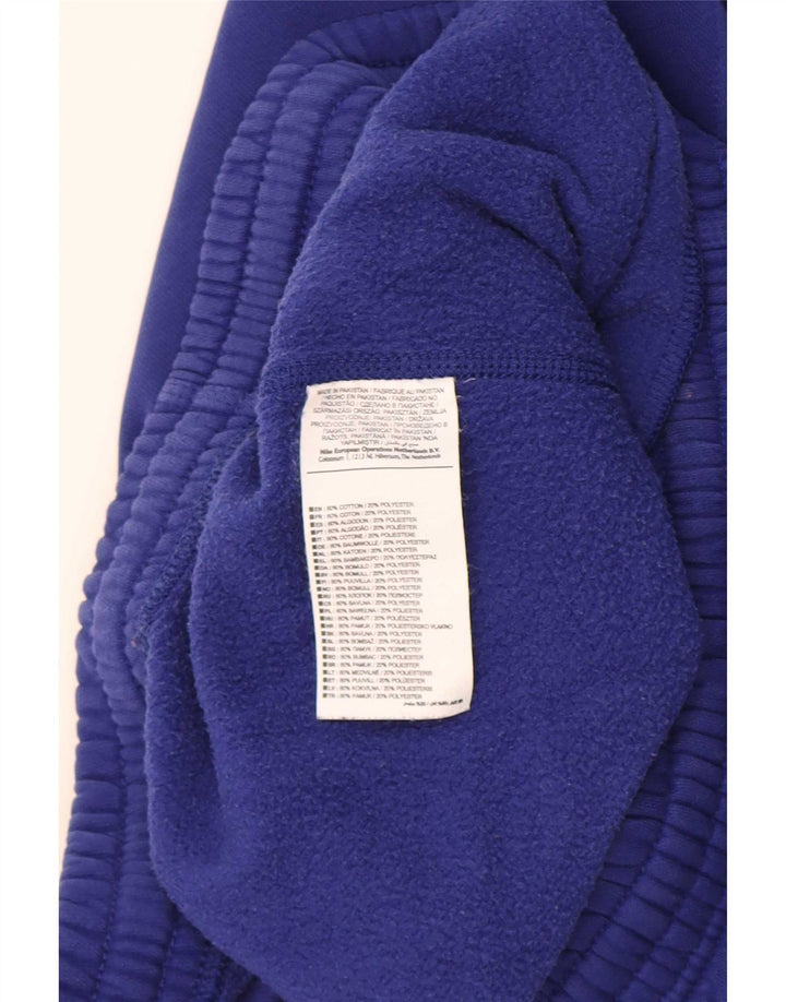 Nike Herren-Trainingshose, Jogginghose, Größe L, Blau, Baumwolle