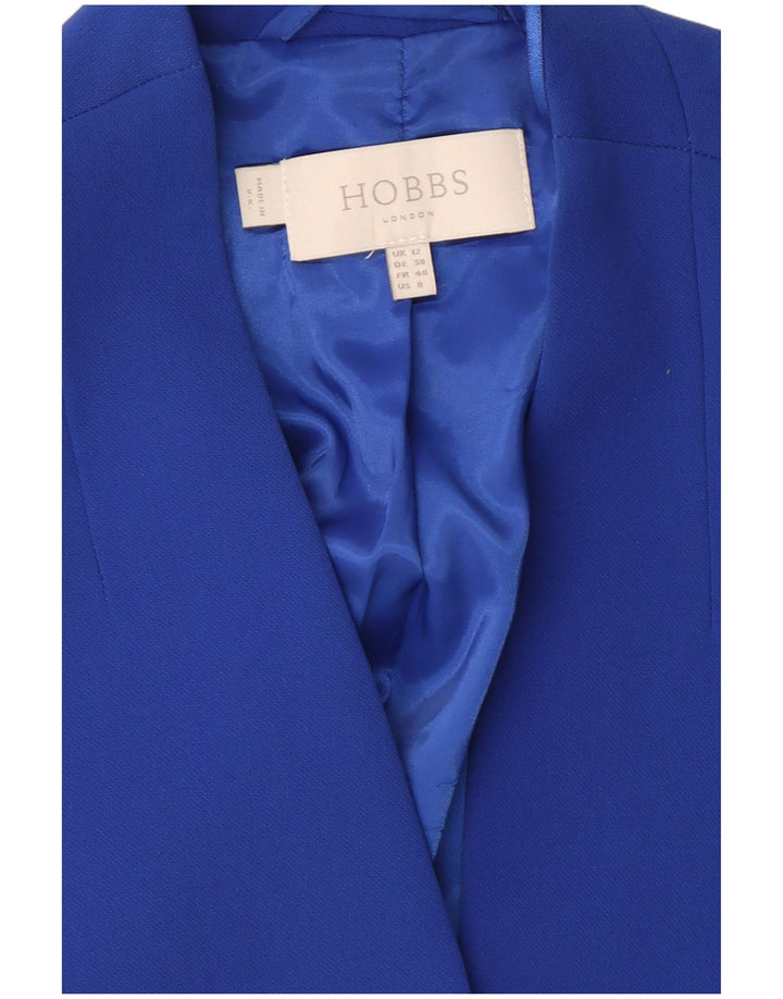 Hobbs Damen-Bolerojacke mit 3/4-Ärmeln, UK 12, Mittelblau, Polyester