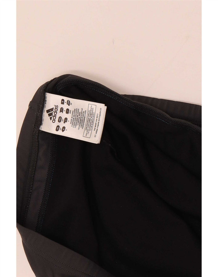 Adidas Herren Infinitex Badeshorts UK 38 Small Schwarz Polyester